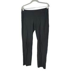 Eileen Fisher Pants Women's Small Black Straight Full Length
